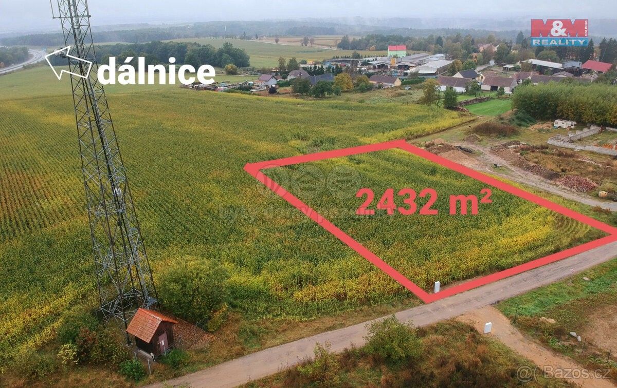 Prodej pozemek pro bydlení - Chotýčany u Českých Budějovic, 373 62, 2 432 m²