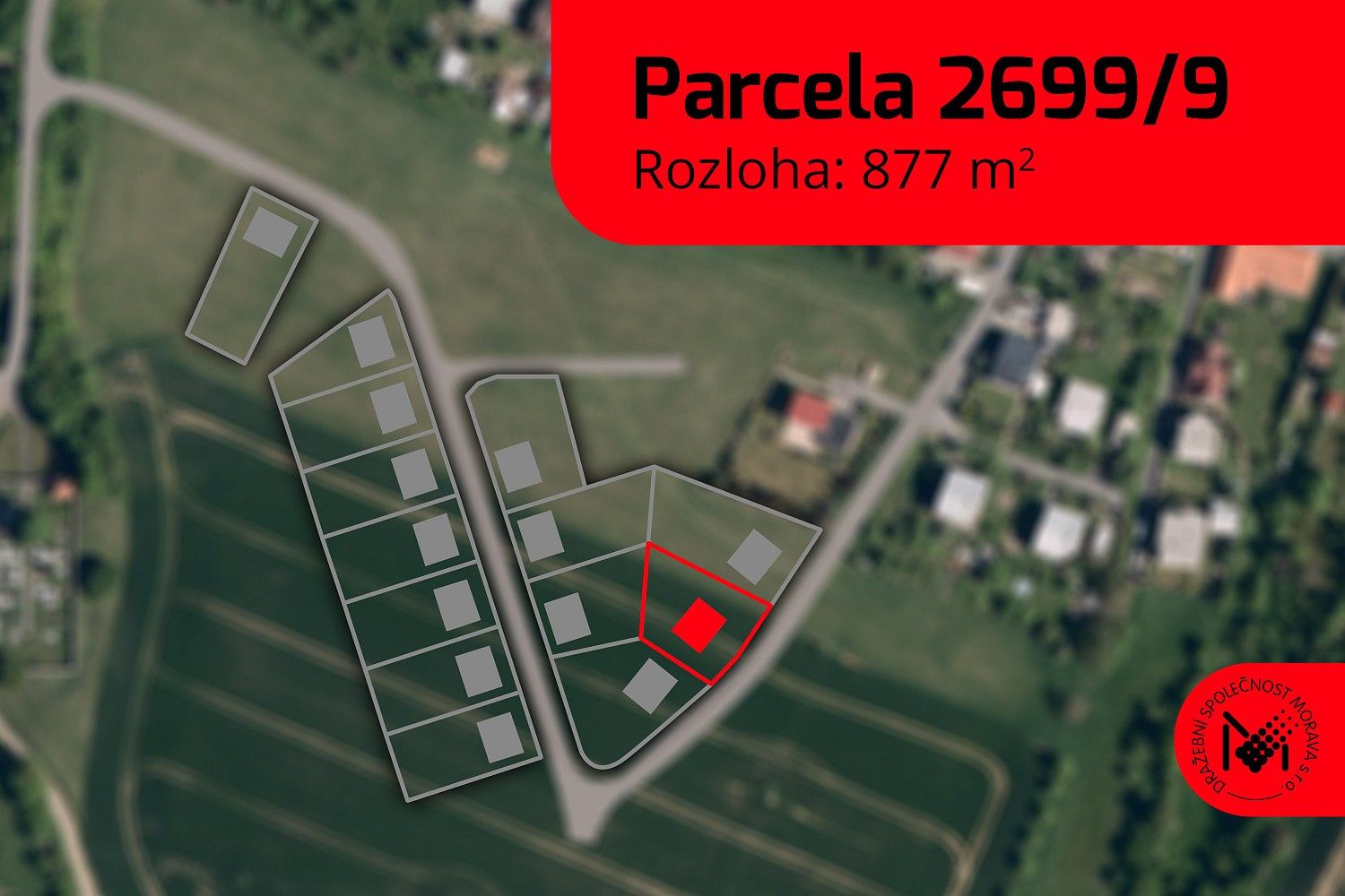 Pozemek pro bydlení, 877 m²