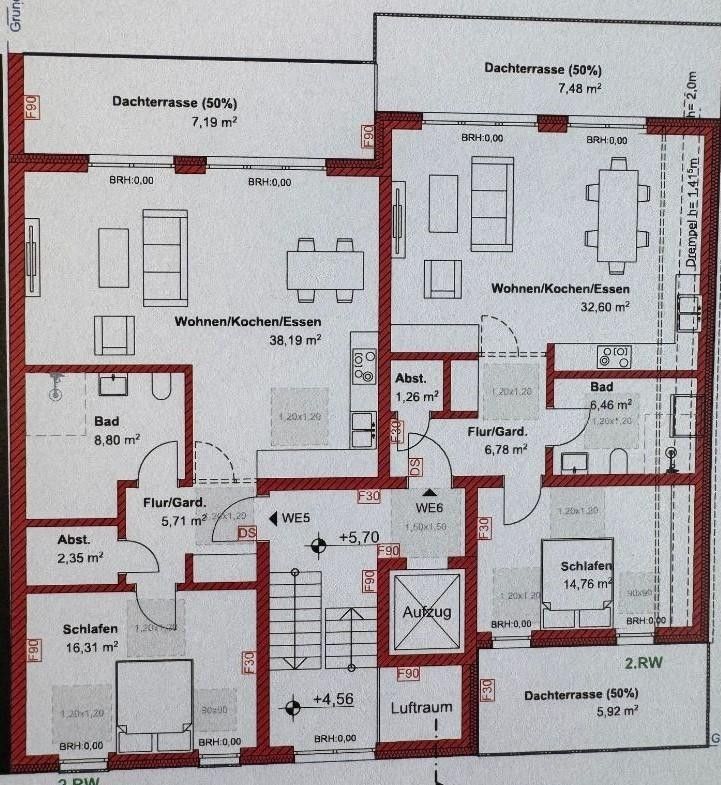 2+1, Möllhoven 45 Essen Borbeck-Mitte Nordrhein-Westfalen 45355, 76 m² - 1