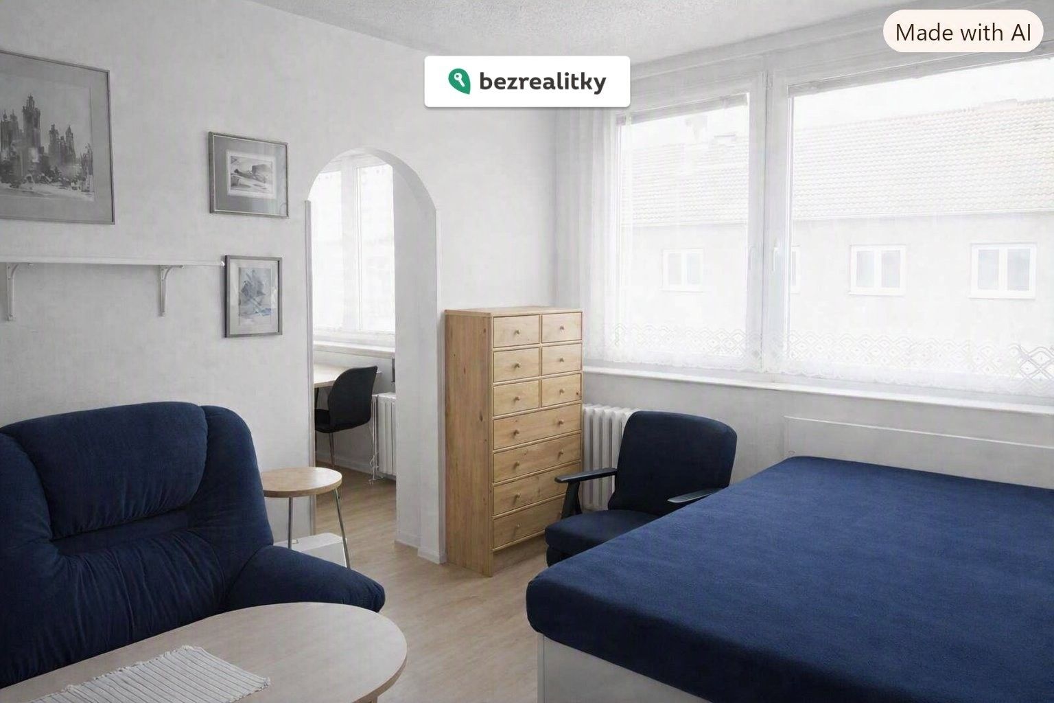 1+1, Čihákova 683, Poděbrady II, 33 m² - 1