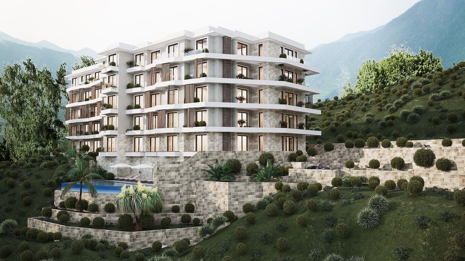 Byt 2+kk · 52 m² · Bečiči, Budva, Černá Hora - 3