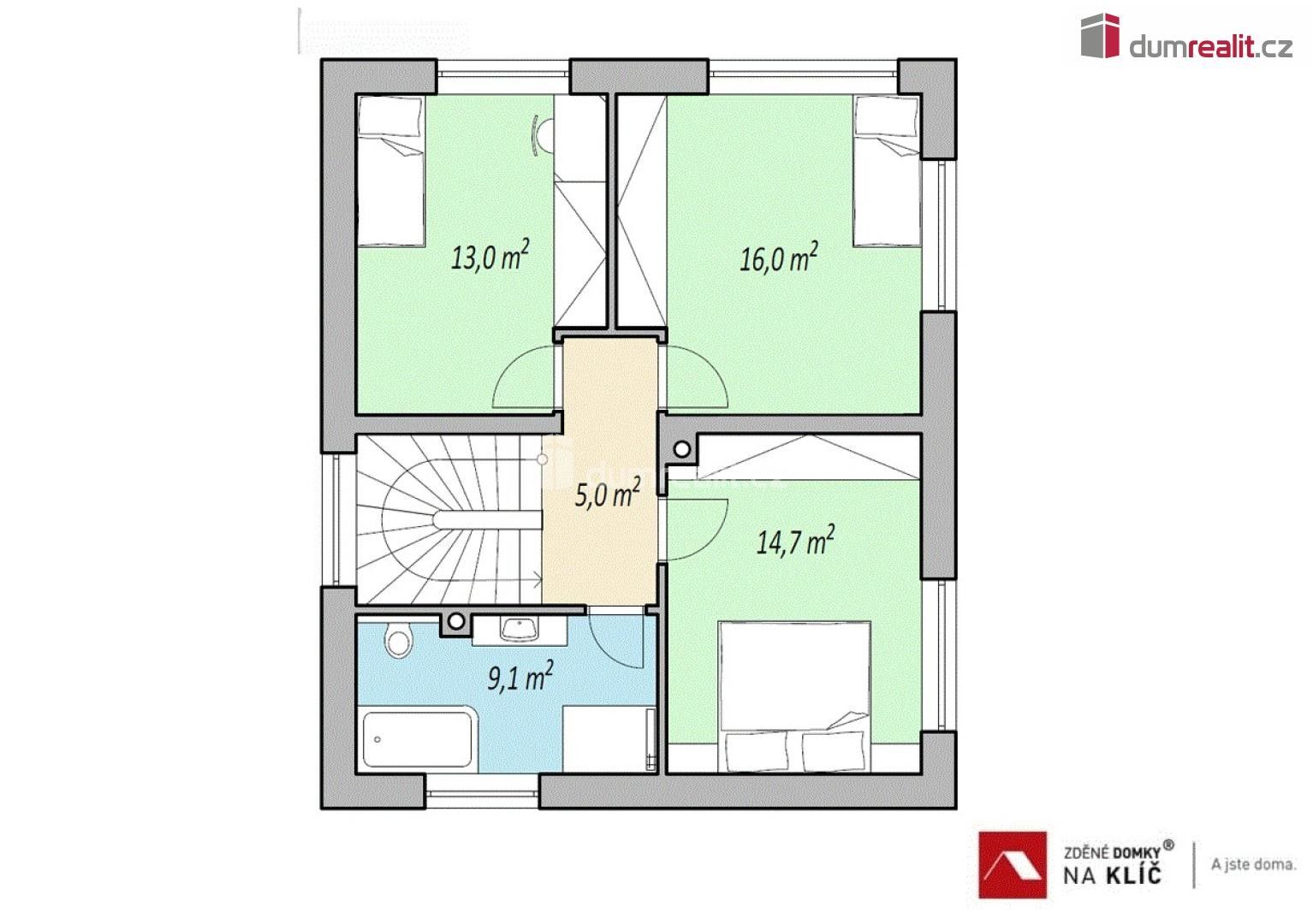 Prodej rodinný dům - Mlýnská, Luhačovice, 121 m² - 5