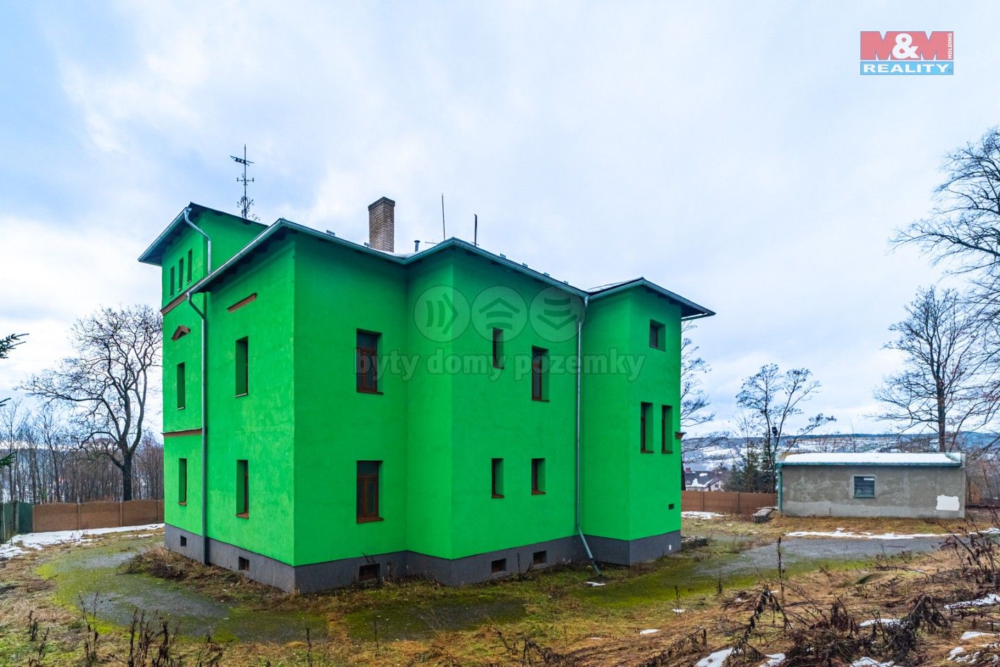Prodej rodinný dům - Sokolovská, Luby, 435 m²