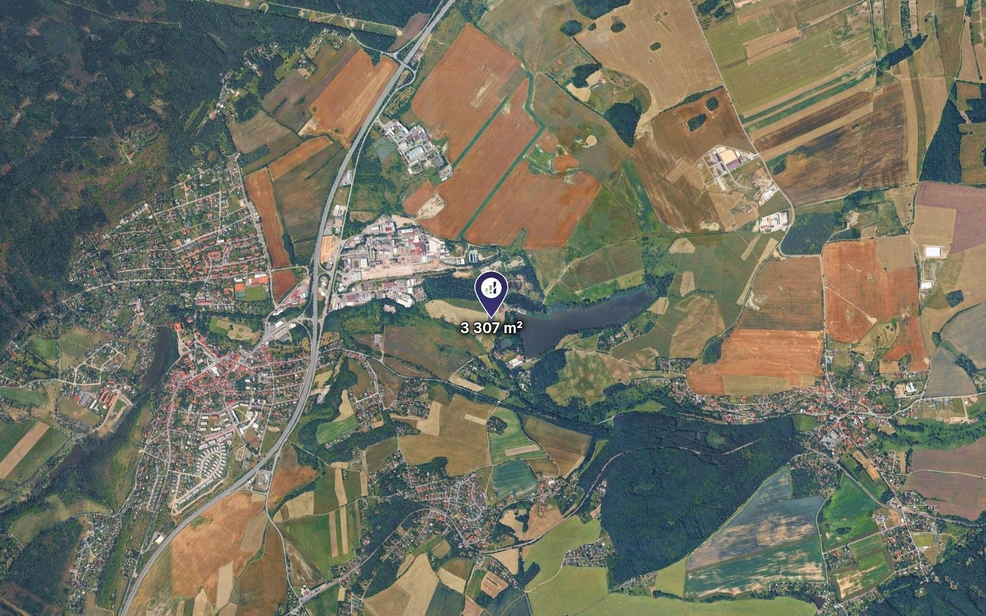 Zemědělské pozemky, Mníšek pod Brdy, 3 307 m² - 2