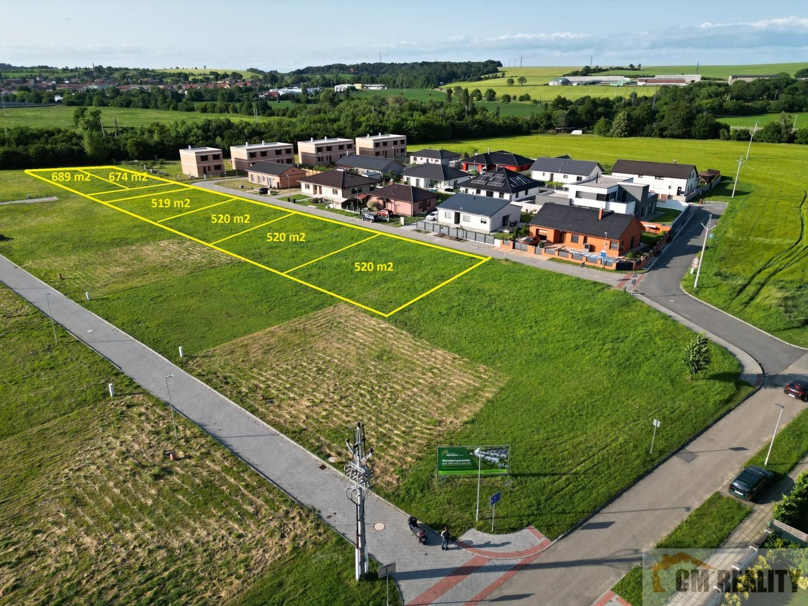 Pozemky pro bydlení, Jiřího Štaidla, Prostějov