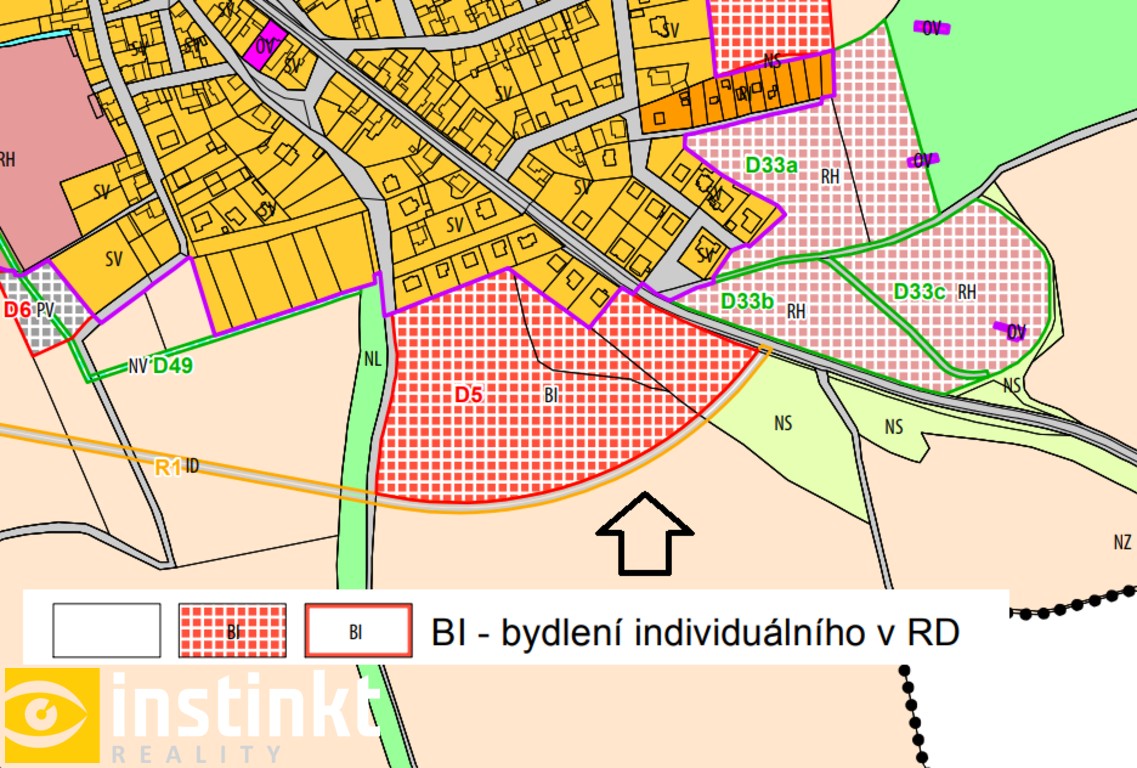 Pozemek pro bydlení · 844 m² · Dnešice - 3