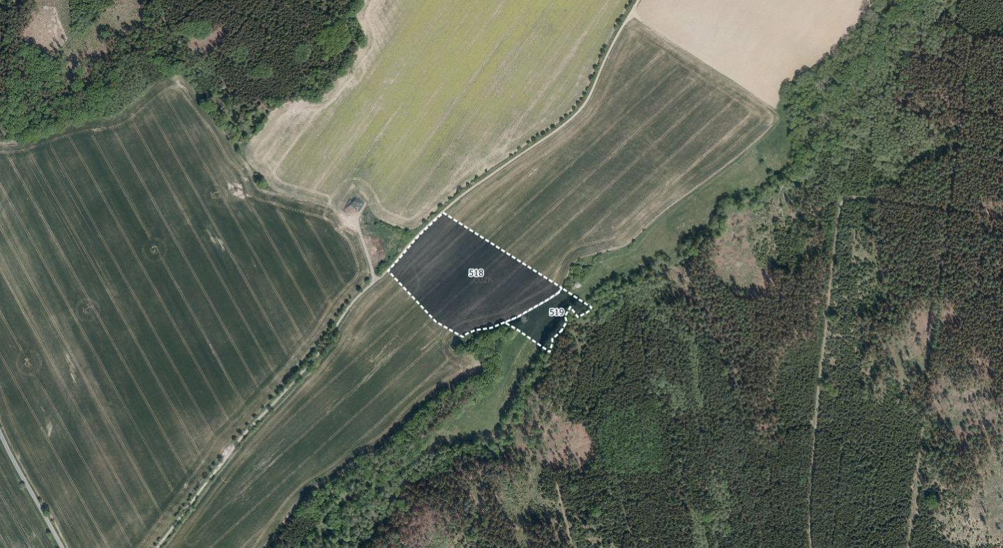 Zemědělské pozemky, Chlum, Zbýšov