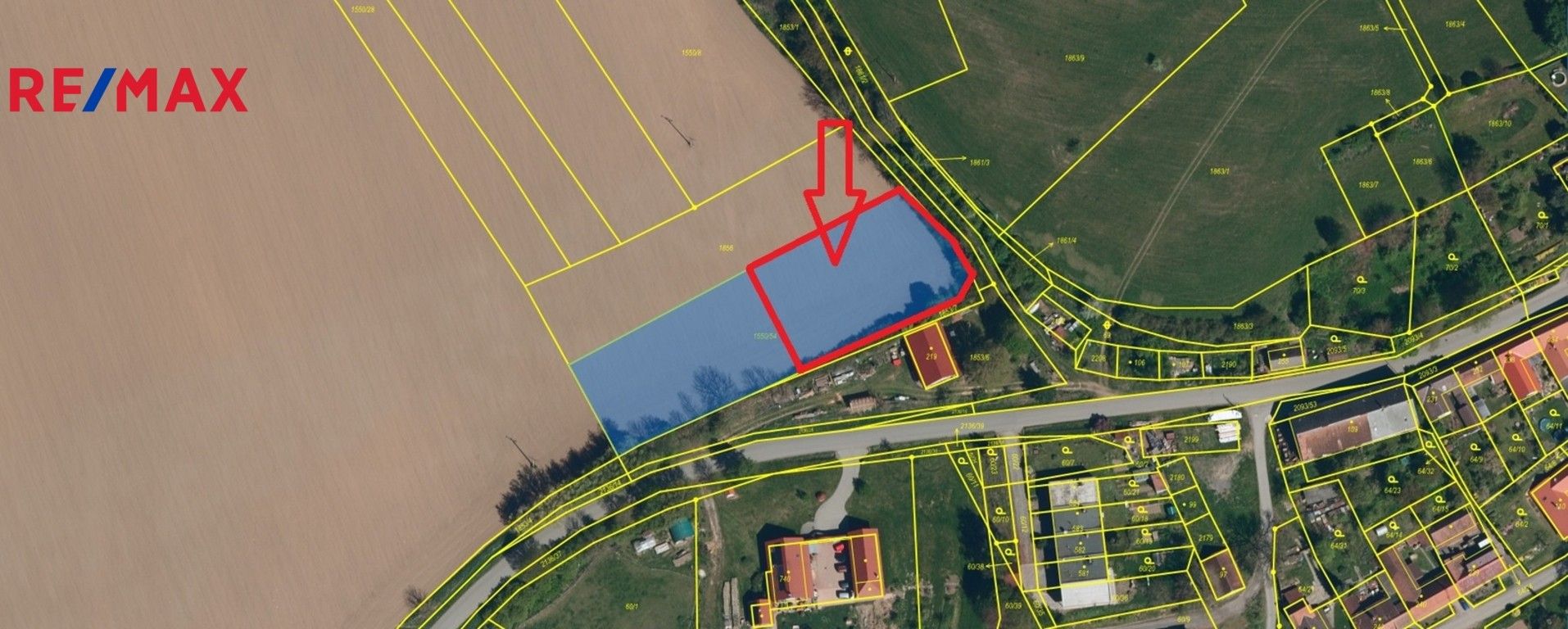 Pozemky pro bydlení, Červená Řečice, 1 m²