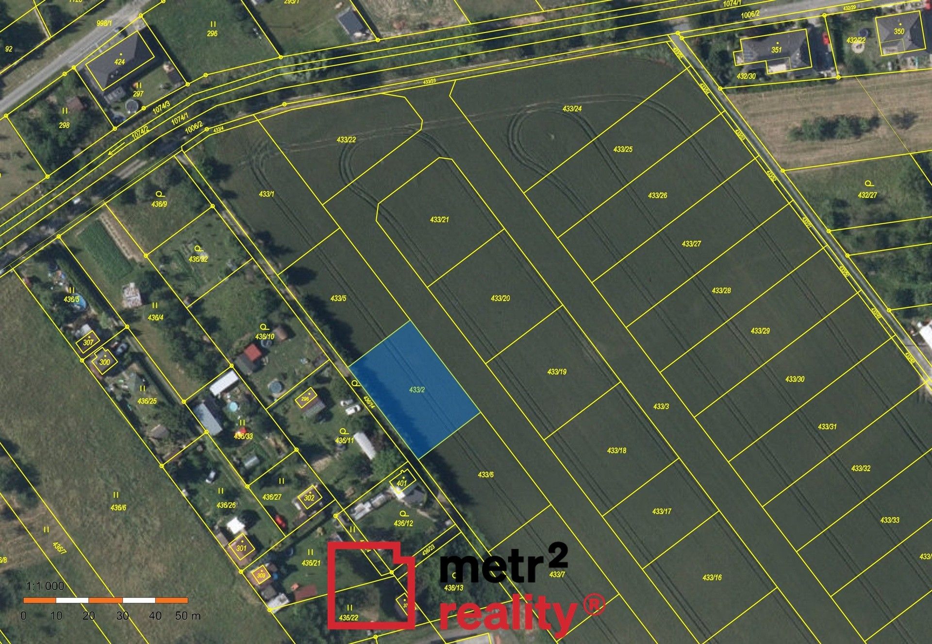 Pozemky pro bydlení, Štarnov, 831 m²