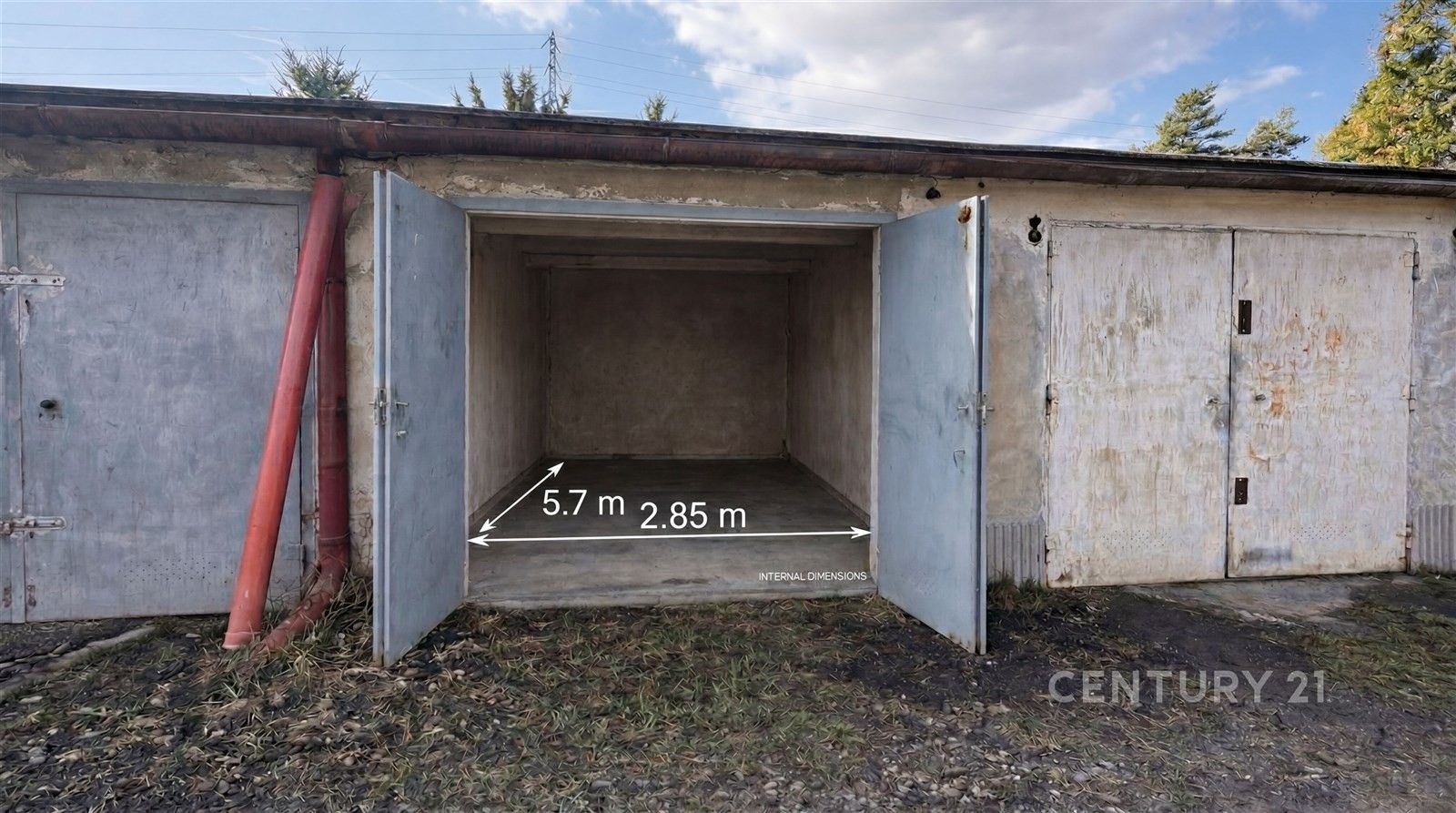 Garáže, Černovice, Brno, 18 m²