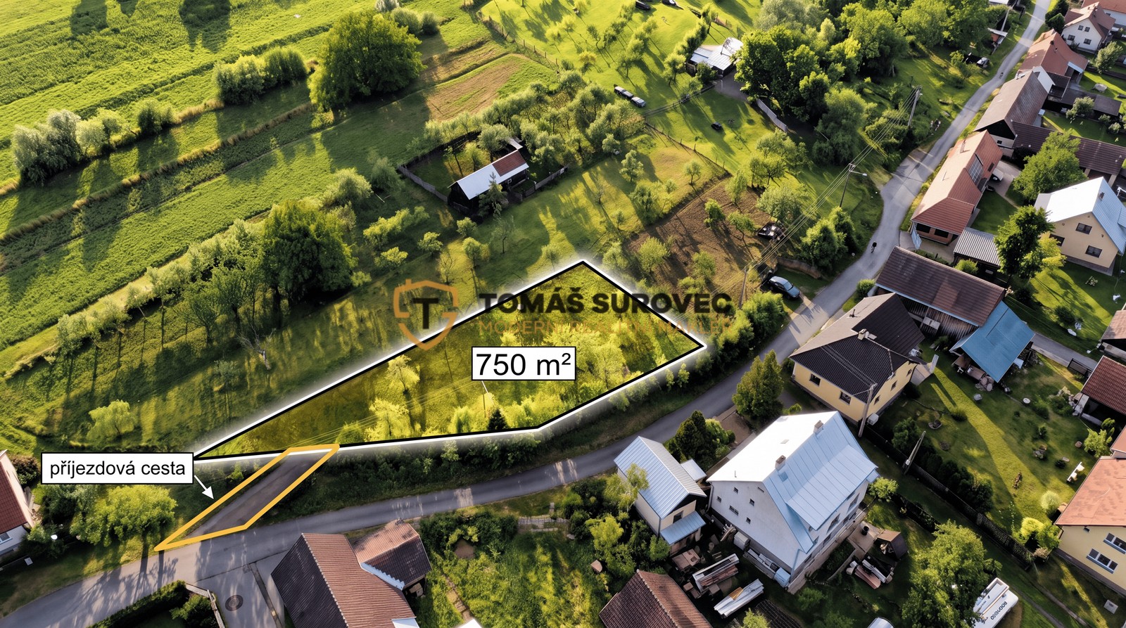 Pozemek pro bydlení · 750 m² · Lačnov - 3