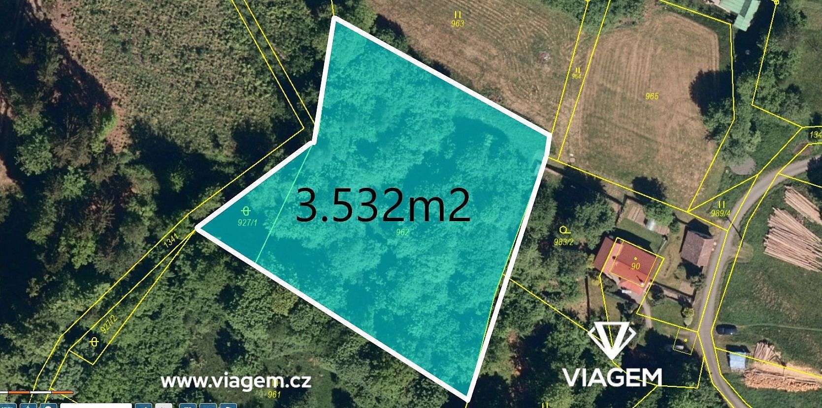 Prodej zahrada - Oznice, okres Vsetín, Zlínský kraj - 2