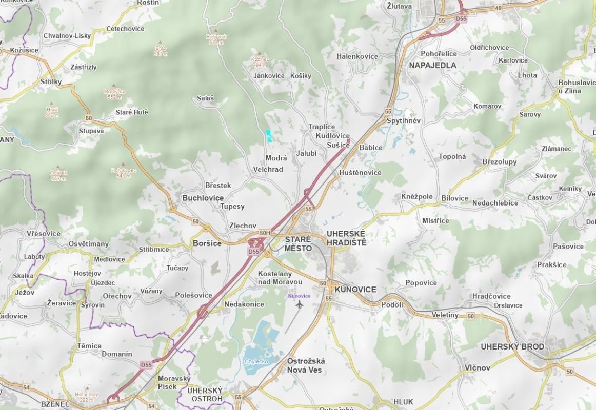 Zahrada · 19 134 m² · Velehrad - 3