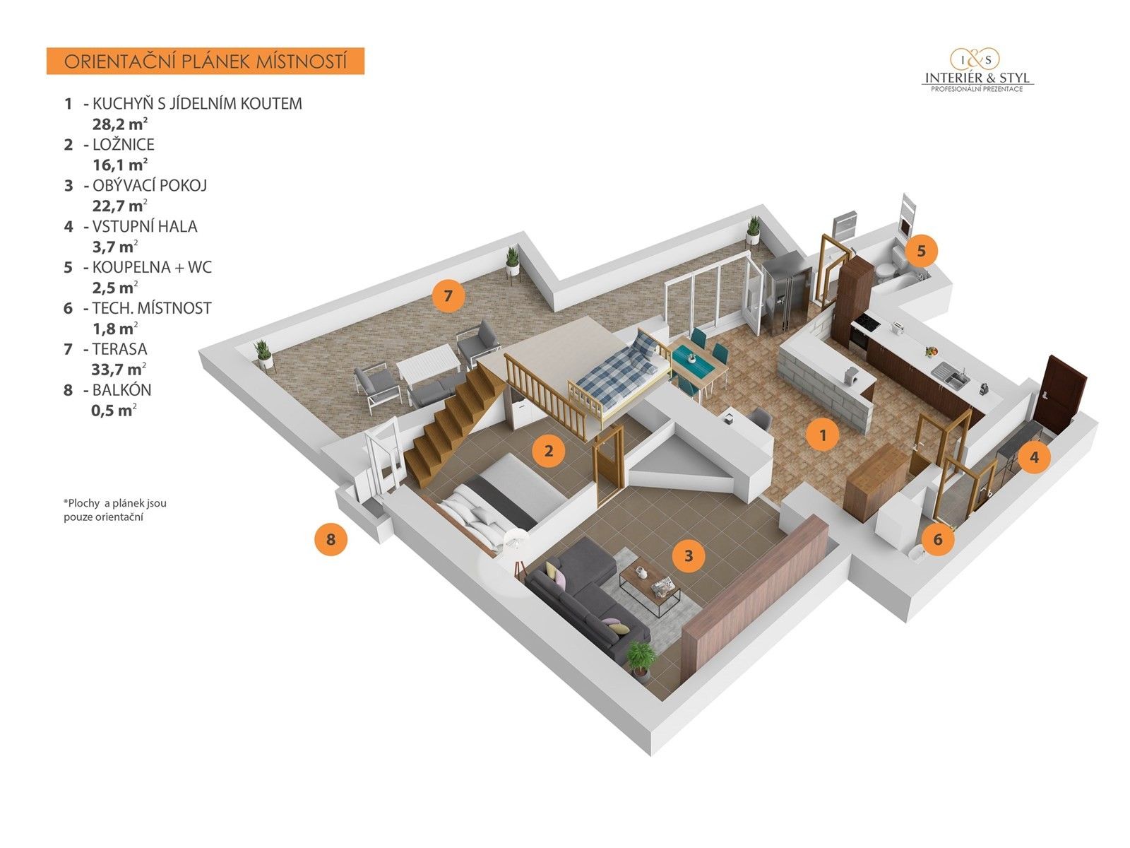 Prodej byt 3+kk - náměstí Protifašistických bojovníků, Praha, 78 m²