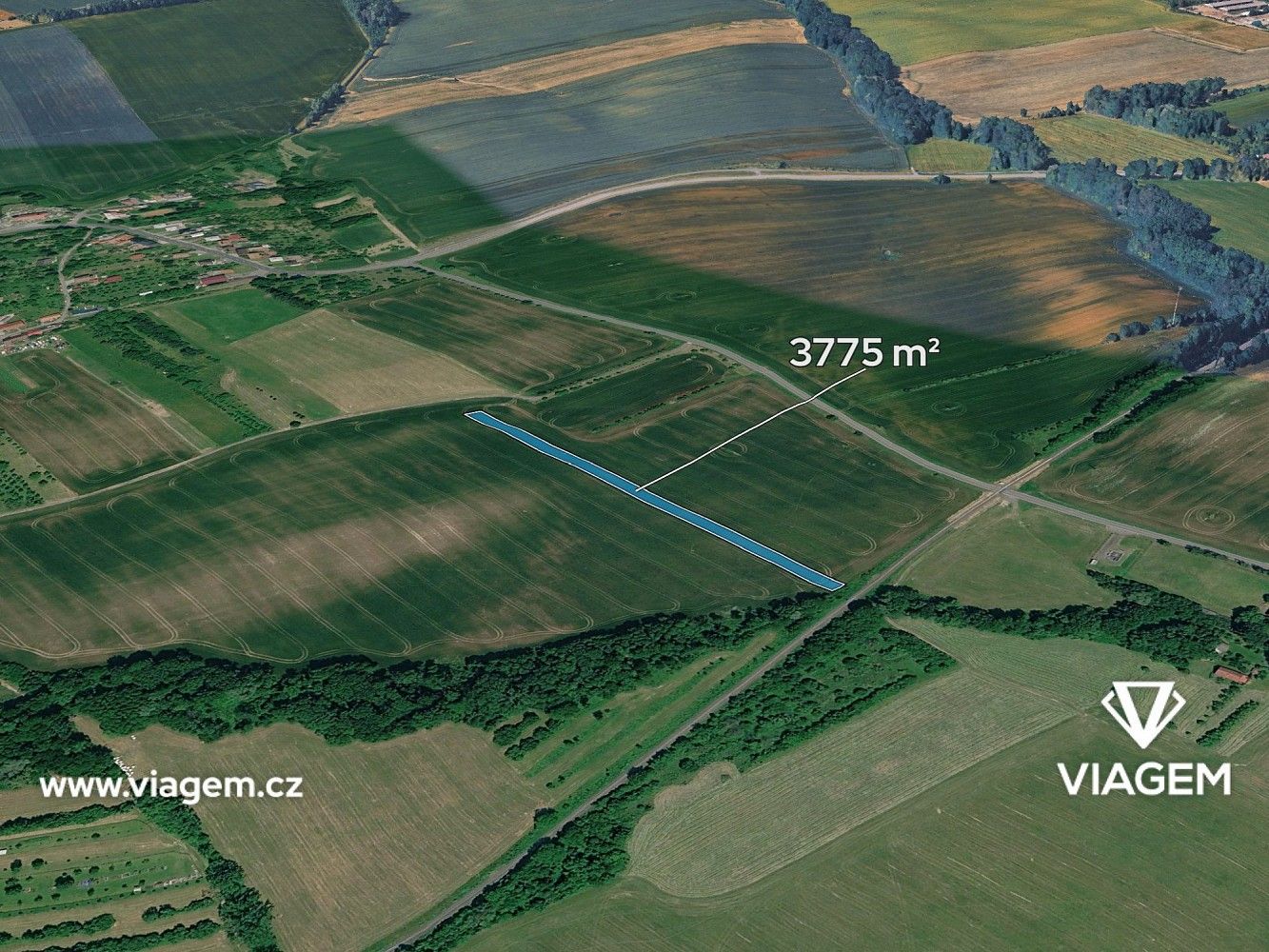 Zemědělské pozemky, Loukov, okres Kroměříž, Zlínský kraj