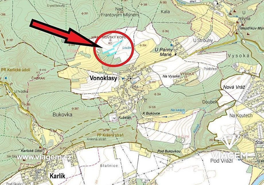 Zemědělský pozemek · Vonoklasy, okres Praha-západ - 4
