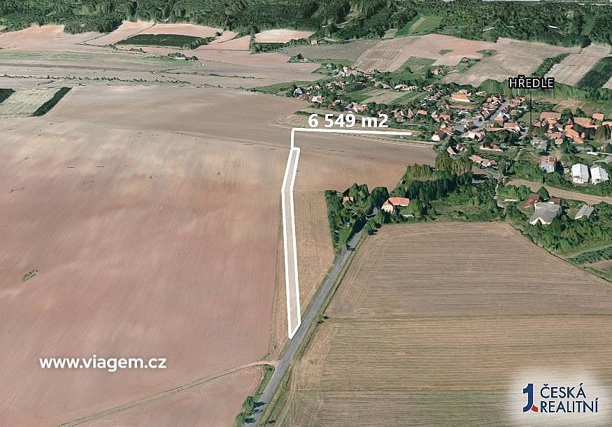 Zemědělské pozemky, Krupá, okres Rakovník, Středočeský kraj - 2