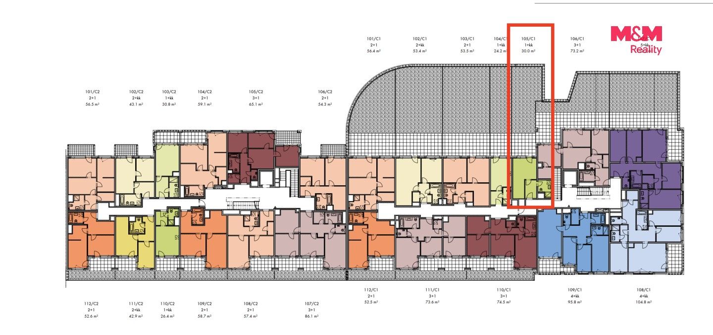 Byt 1+kk · 30 m² · Svitákova, Praha - 4