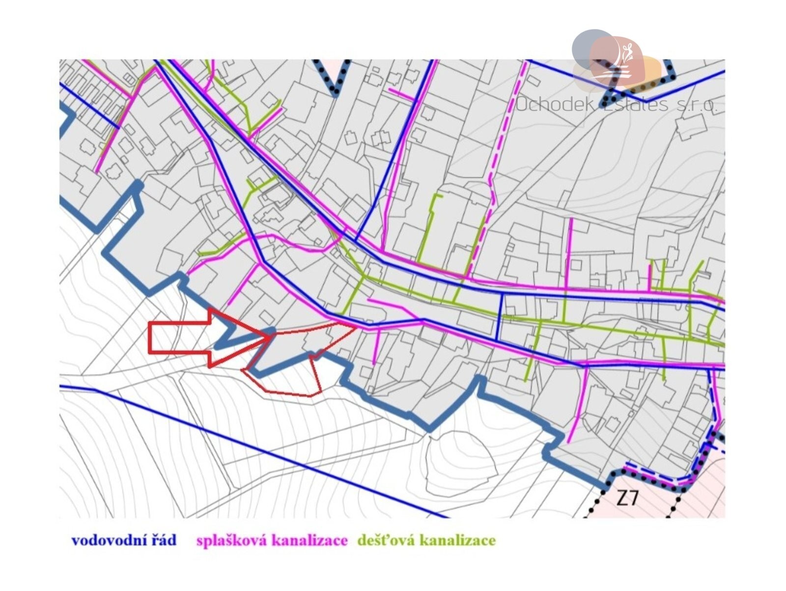 Prodej pozemek pro bydlení - Brodek u Konice, 3 992 m² - 5