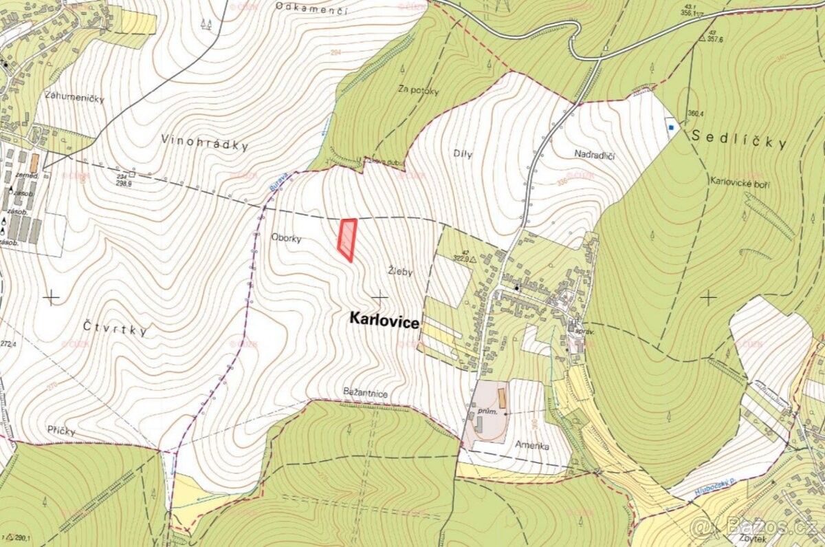 Prodej pozemek pro bydlení - Zlín, 763 02