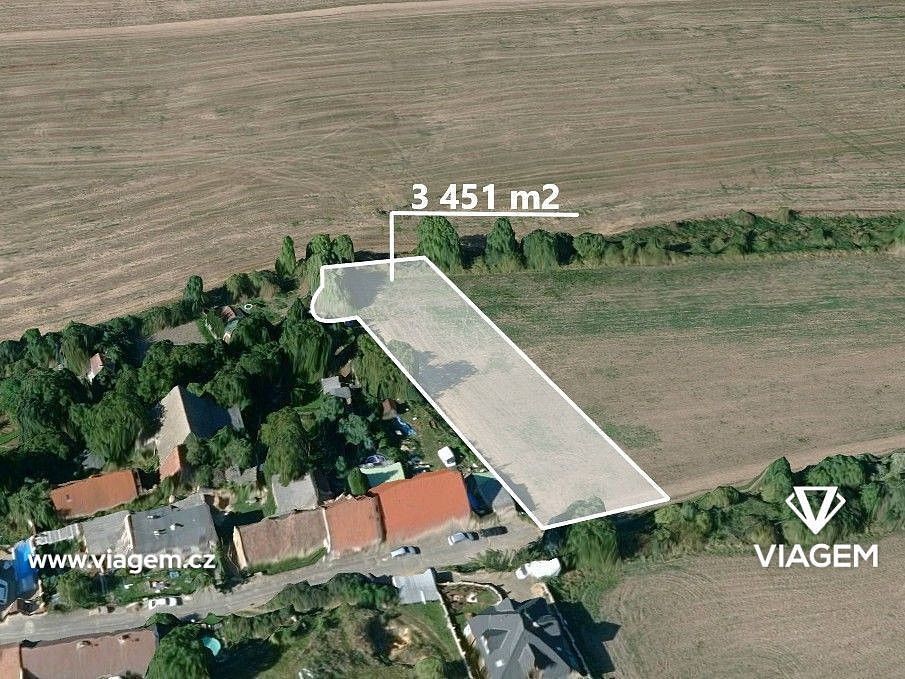 Zemědělské pozemky, Hrdlív, okres Kladno, Středočeský kraj - 1