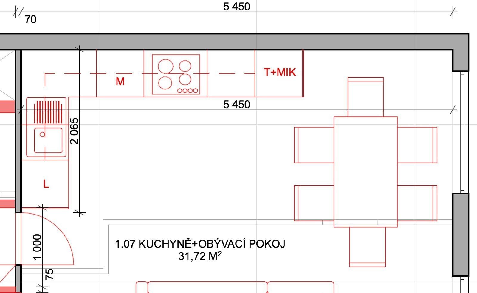 3+kk, Augustinova, Praha - Chodov, 74 m² - 1