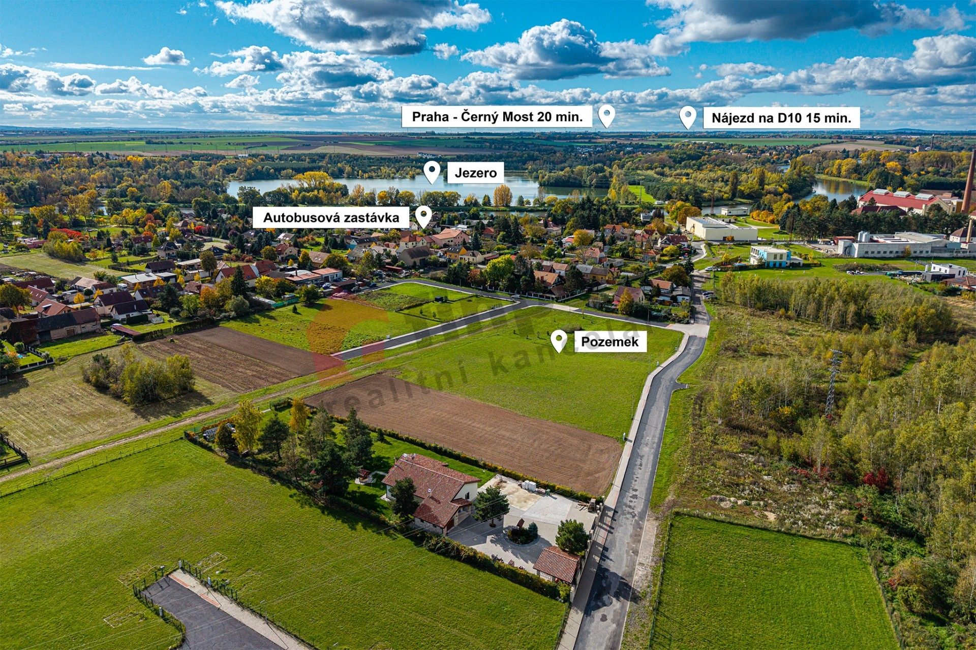 Prodej pozemek pro bydlení - Na Pruhu, Káraný