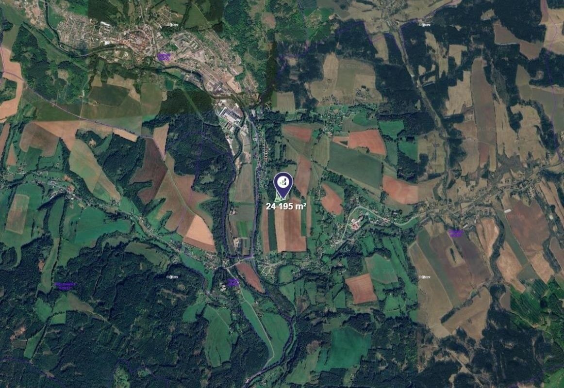 Louky, Chotěvice, 24 195 m² - 2