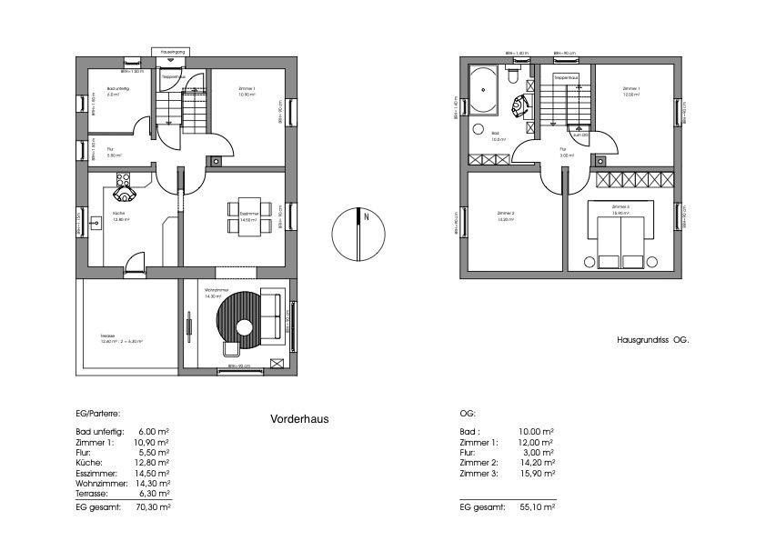 Rodinné domy, , Hessen, 206 m² - 2
