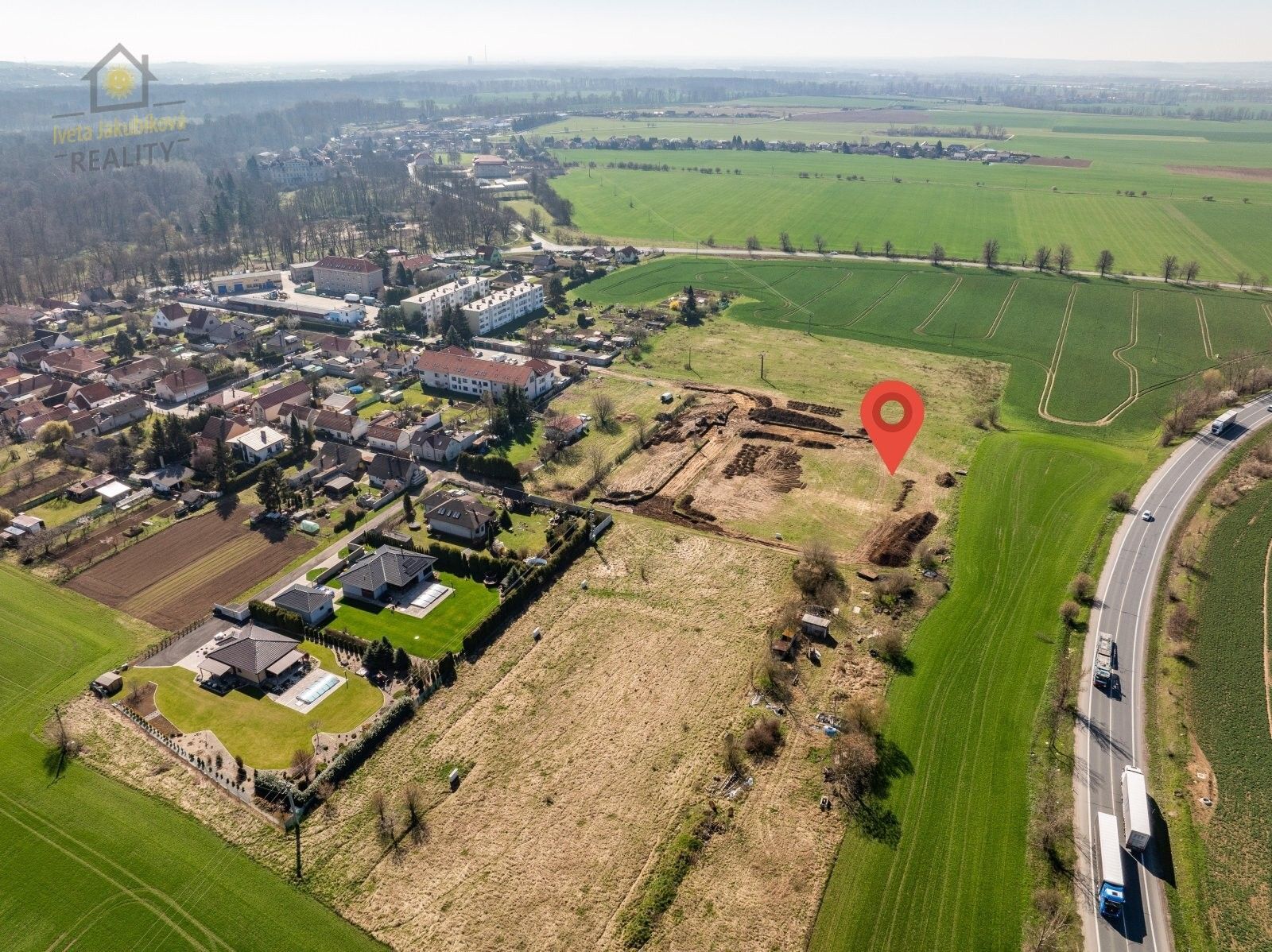 Pozemek pro bydlení · 1 153 m² · Hořín Brozánky - 3
