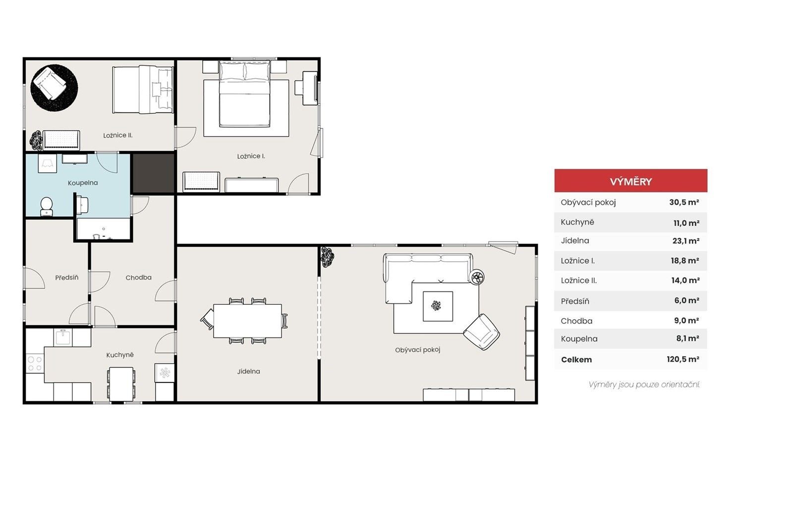 Byt 4+1 · 120 m² · Pod urnovým hájem 45, Praha Zbraslav - 3