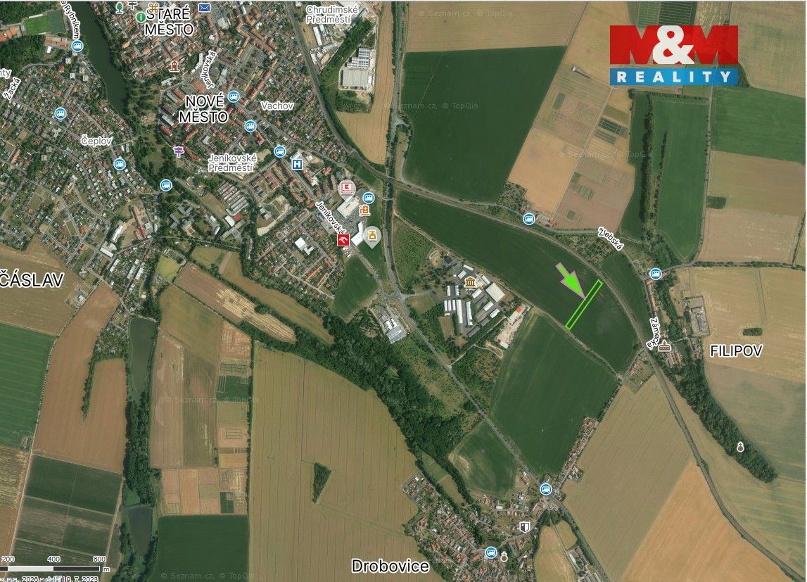 Prodej pozemek pro bydlení - Čáslav, 286 01