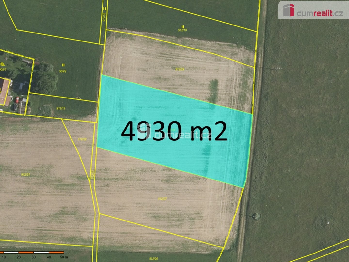 Zemědělský pozemek, 4 930 m²