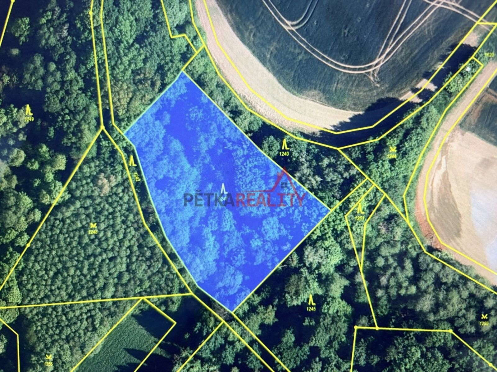 Lesy, Polom, 4 700 m²