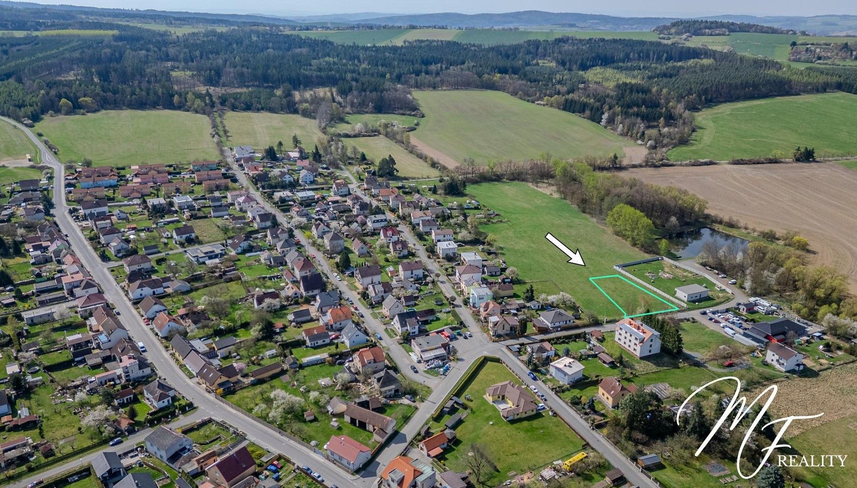 Pozemek pro bydlení · Spálené Poříčí, okres Plzeň-jih, Plzeňský kraj - 4