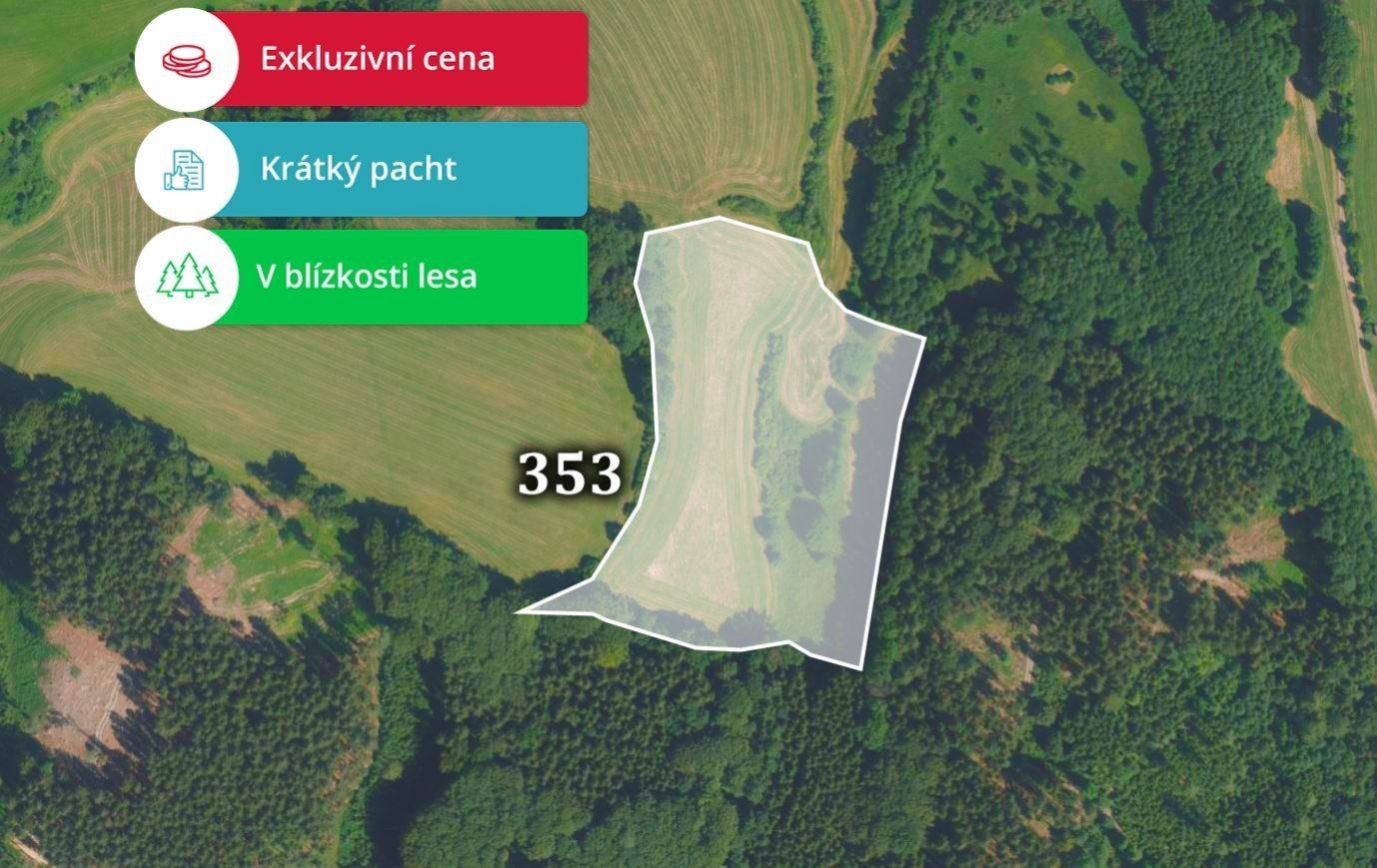 Louky, Podmoklany, 5 288 m²