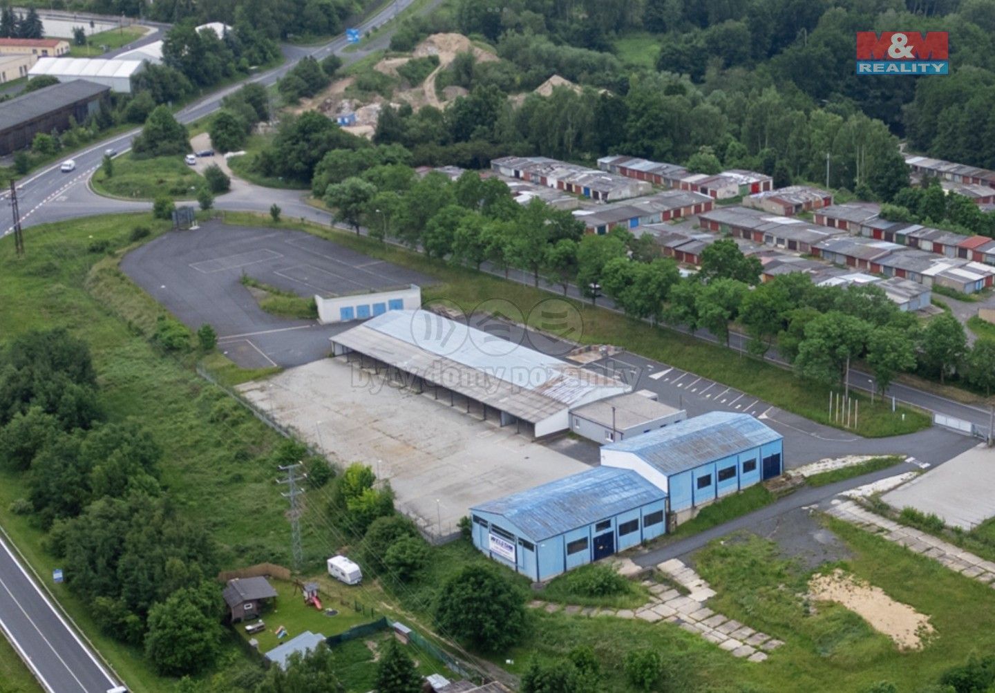 Prodej obchodní prostory - Na Návrší, Cheb, 17 717 m²