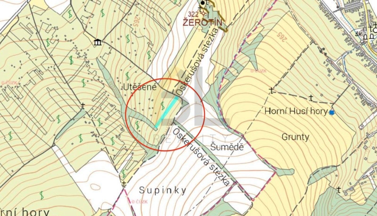 Prodej zahrada - Strážnice, 3 867 m²