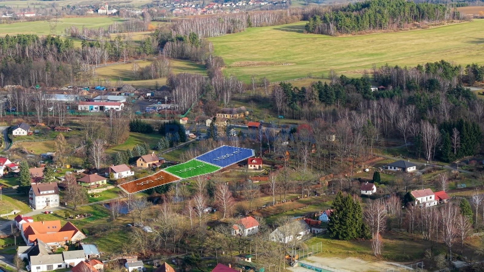 Prodej pozemek pro bydlení - Člunek, 900 m²