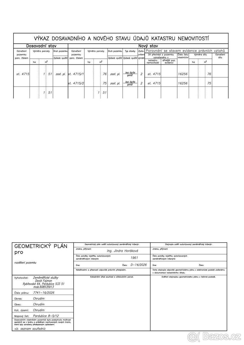 Prodej garáž - Chrudim, 537 01