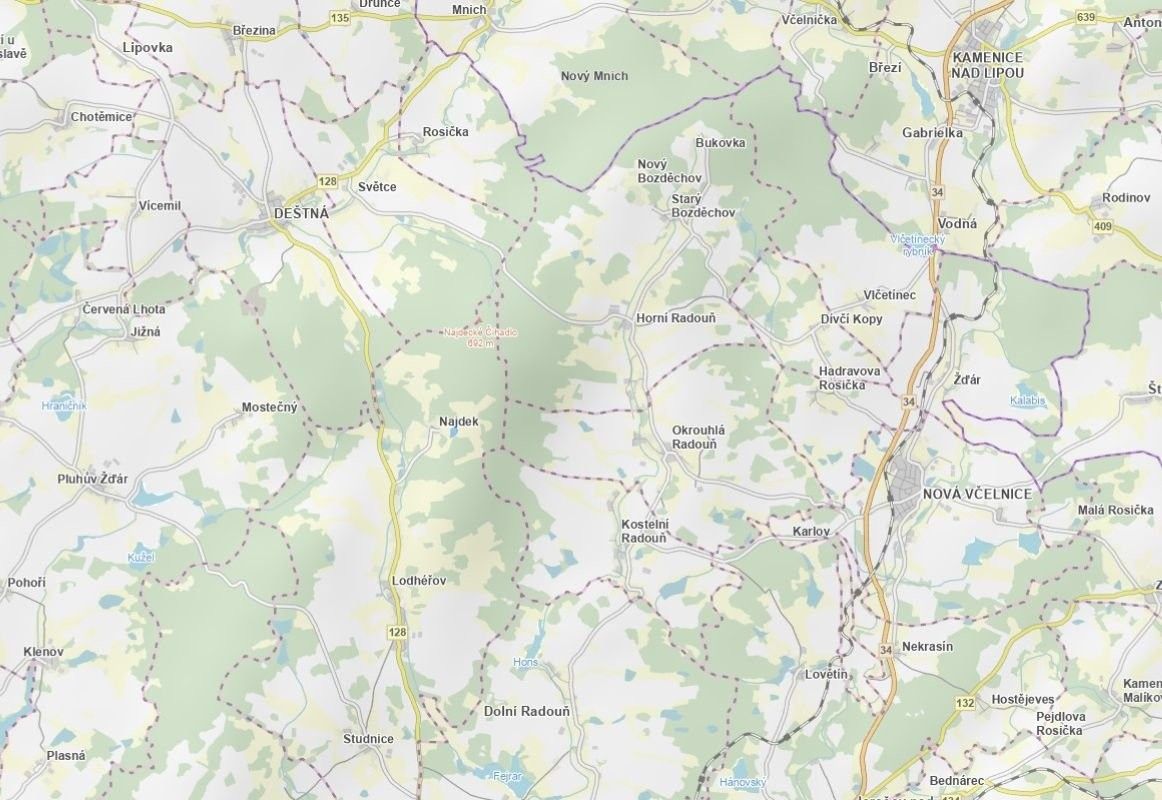 Louka · 31 219 m² · Lodhéřov - 3