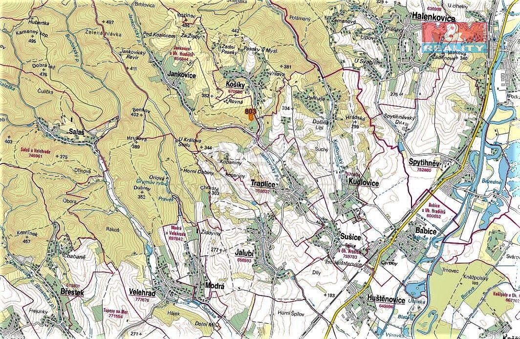 Prodej louka - Jankovice, okres Uherské Hradiště, Zlínský kraj - 5