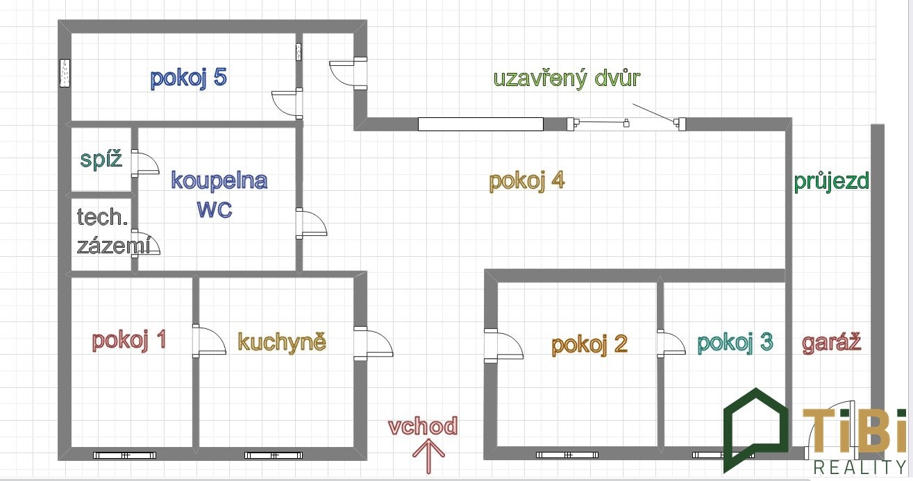 Prodej rodinný dům - Kozlany, 200 m² - 2