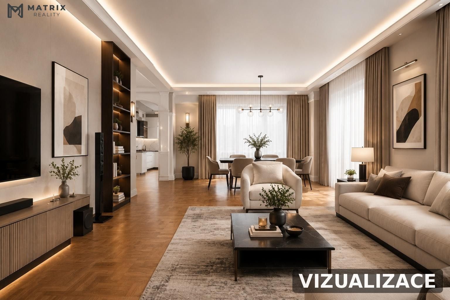 Prodej byt 5+1 - Pláničkova, Praha, 173 m² - 5