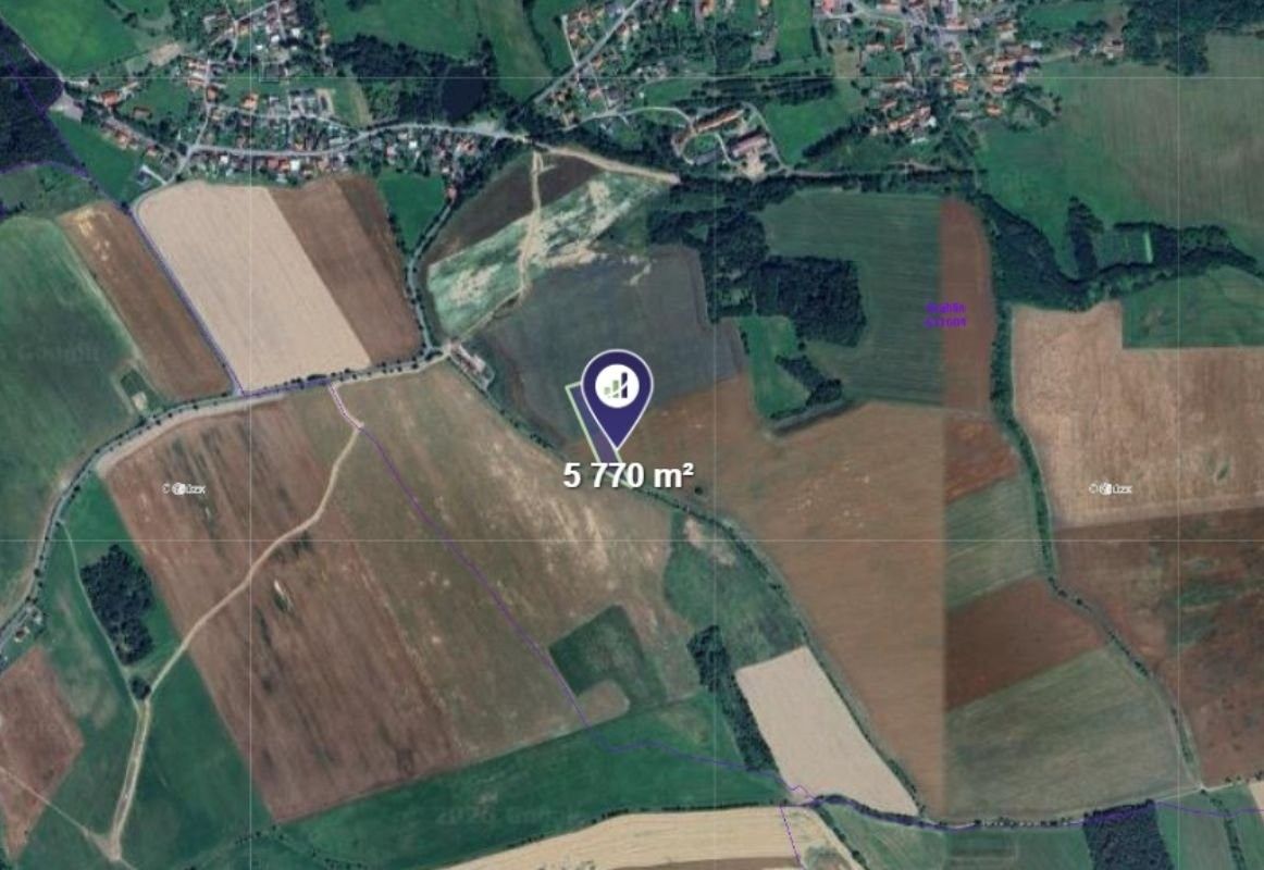 Prodej zemědělský pozemek - Drahlín, 1 443 m²