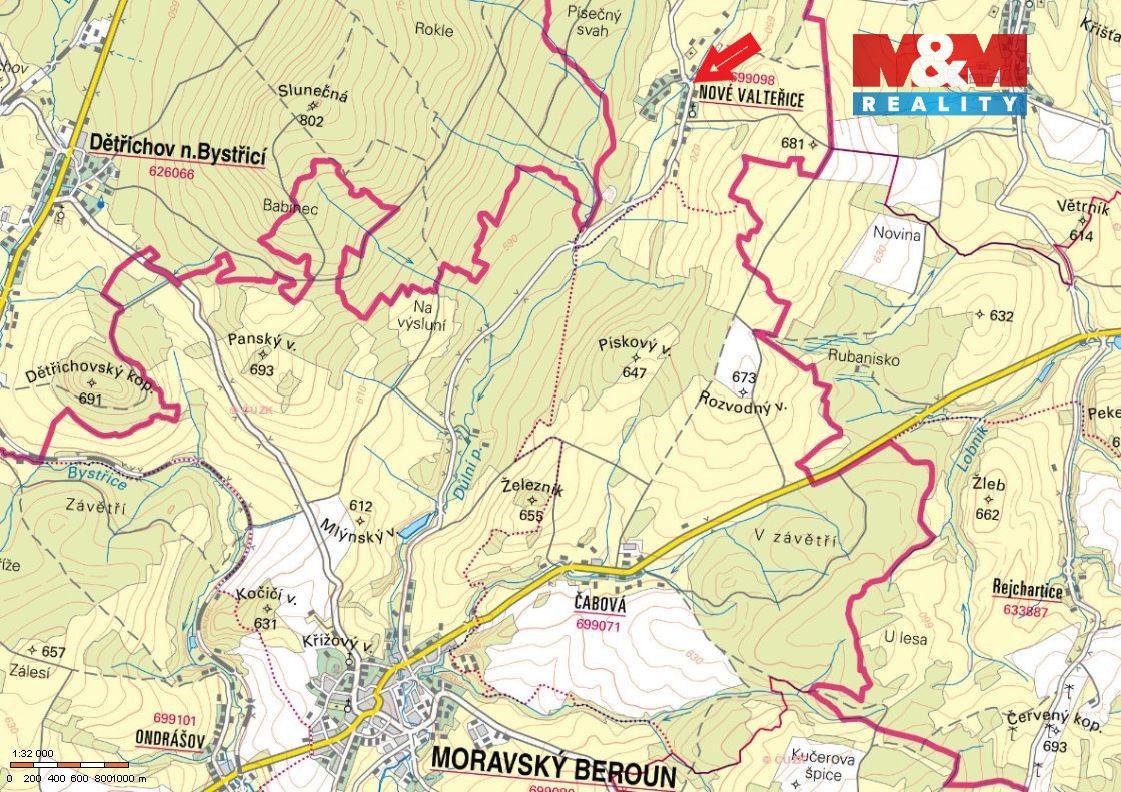Stavební pozemek, Moravský Beroun – pohled 4