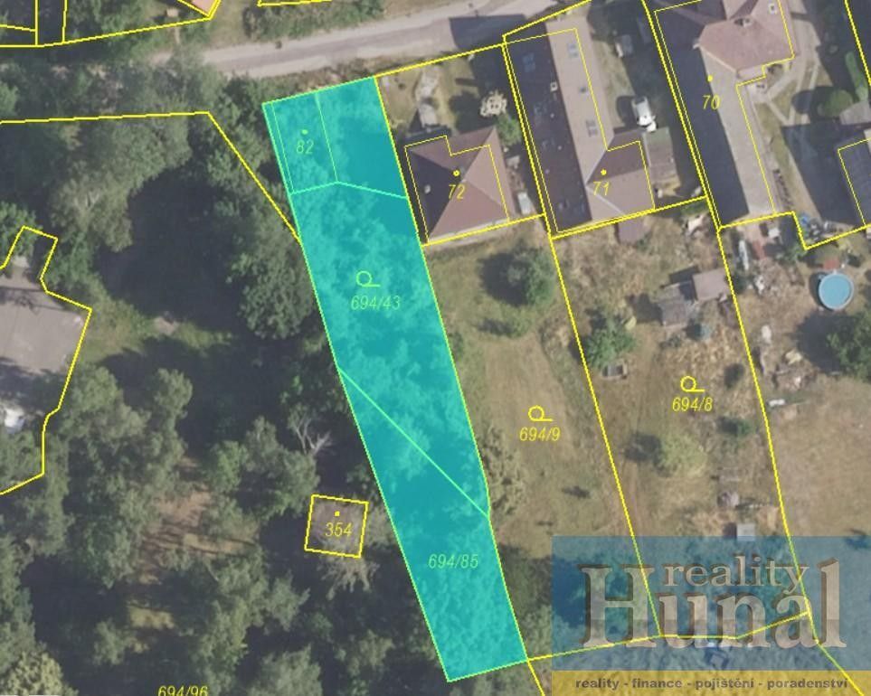Pozemky pro bydlení, Újezd, 758 m²