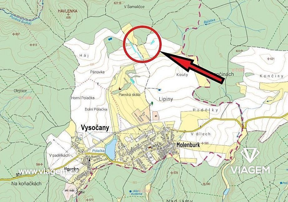 Zemědělský pozemek · Vysočany, okres Blansko - 4