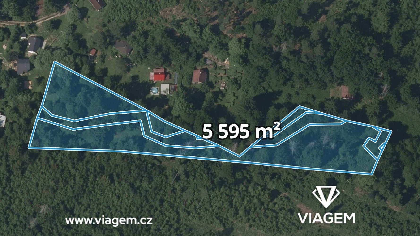 Zahrada, 691 m²