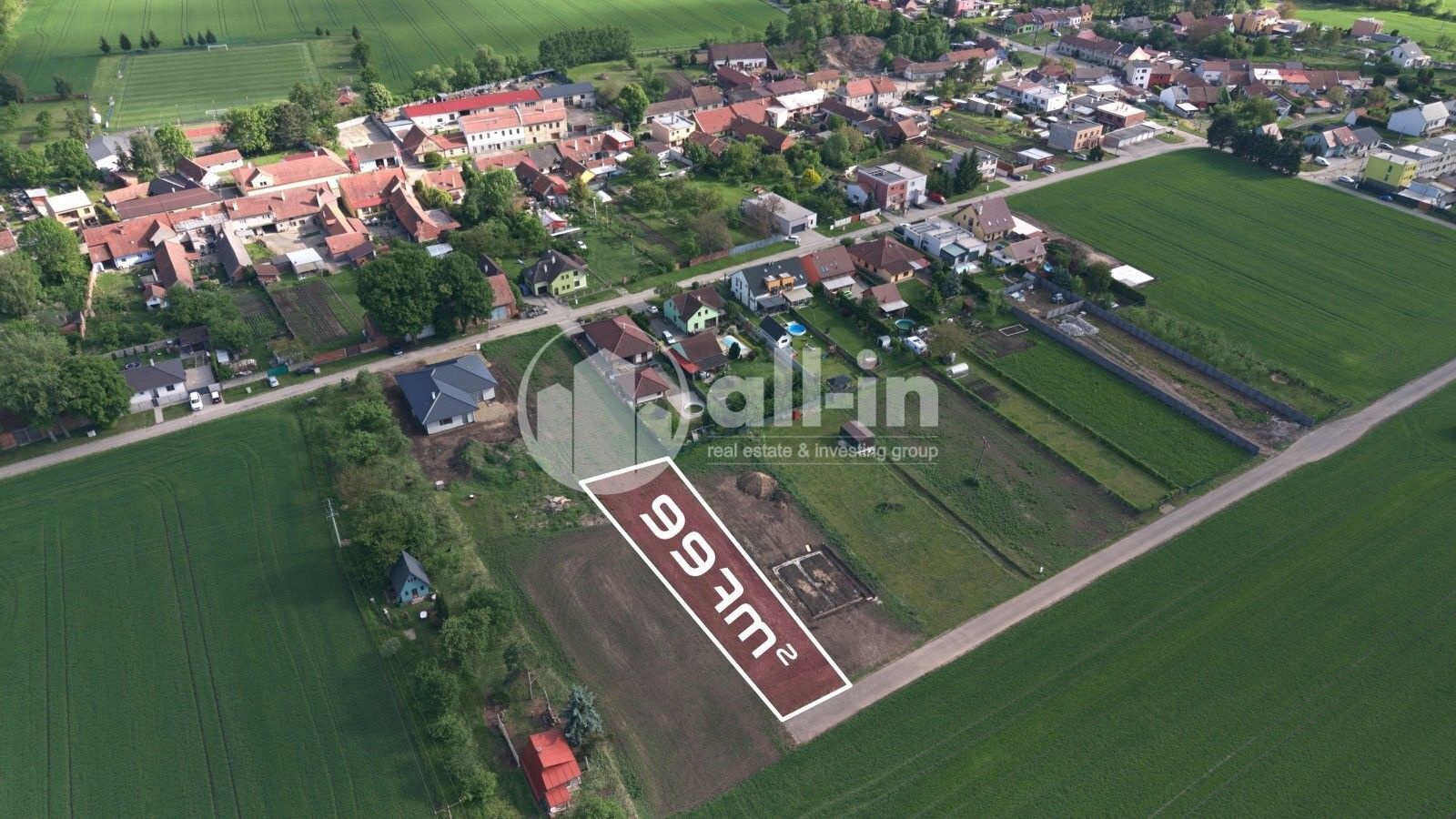 Pozemky pro bydlení, Heroltice, Hoštice-Heroltice, 997 m² - 2